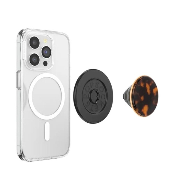 Tortoise Shell PopSocket Magnetic Cell Phone Grip NWT - Picture 5 of 6